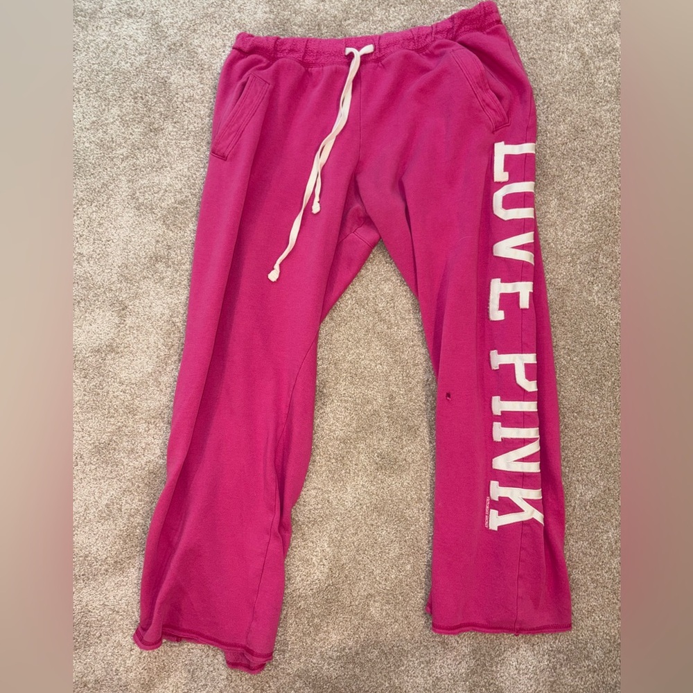 Victoria’s Secret pink sweatpants